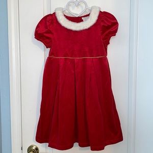 Max Studio Red Velvet Dress